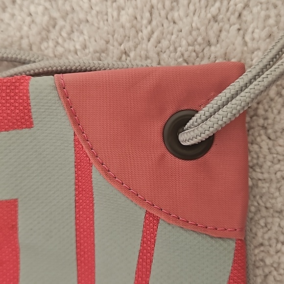 TIMBERLAND vintage gym bag /Backpack/sling bag pink & grey - Picture 5 of 5